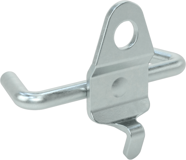 Sabit Pegboard Tutucu, Hafif Hizmet, 1" Çıkıntı
