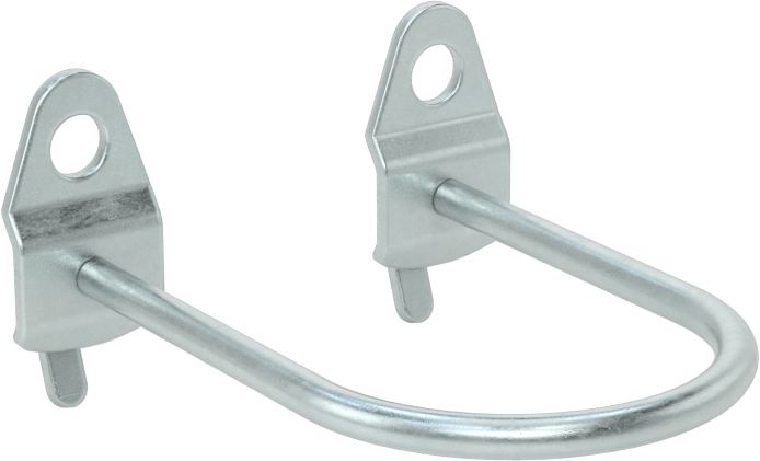 Sabit Pegboard Tutucu, Hafif Hizmet, 3-1/8" Çıkıntı