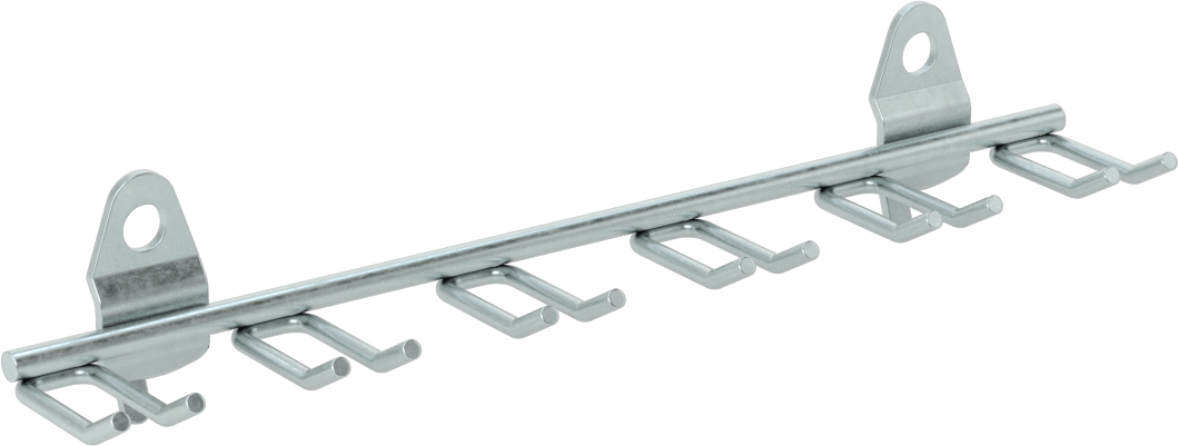Sabit Pegboard Tutucu, 3/8" parça çapı için, Hafif Hizmet, 1-1/2" Çıkıntı