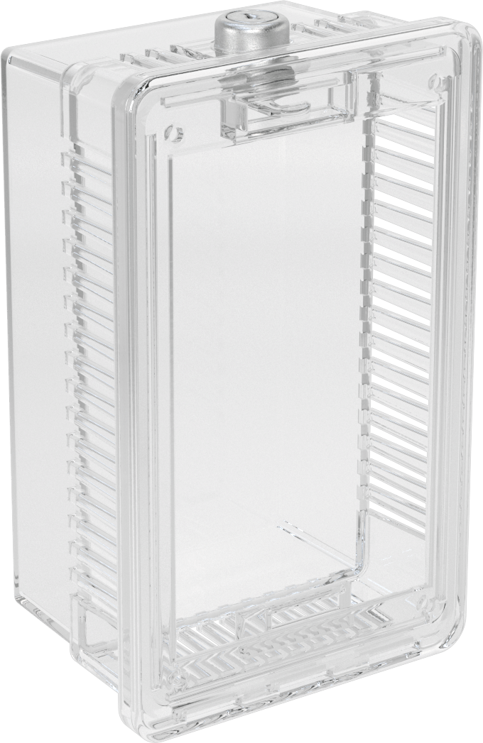 Termostat Koruyucu, 6-1/4" Yüksek Termostat için Halkalı Tabanlı Plastik