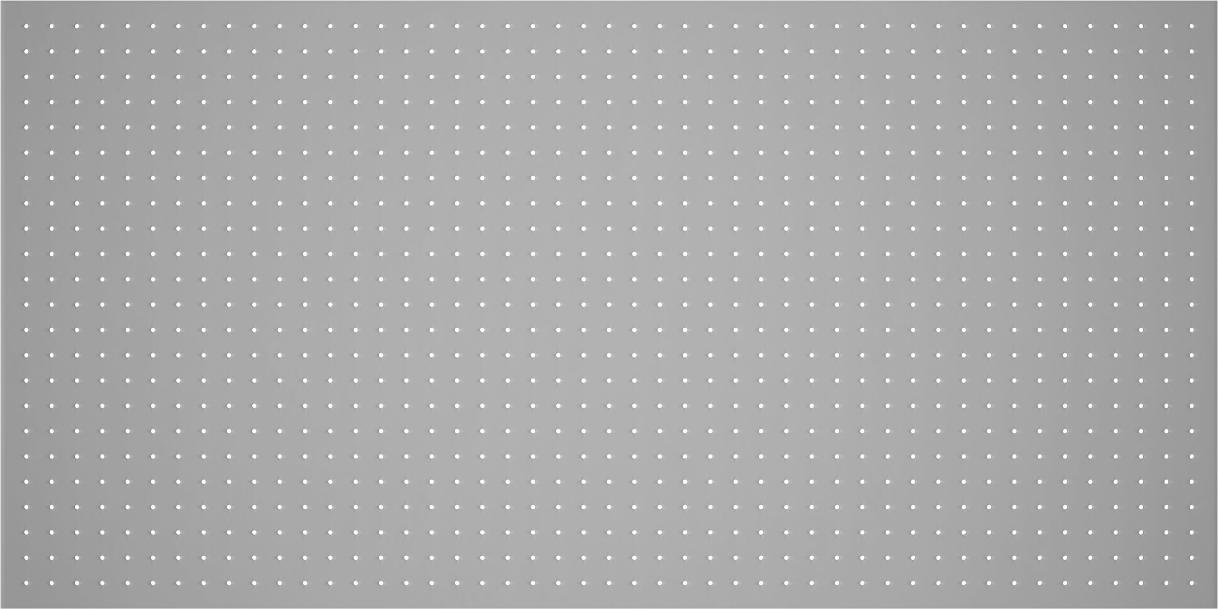 Delikli Pano, Kahverengi Sert Levha, 3/16" Çapında Çivi Deliği ile, 48" x 24"