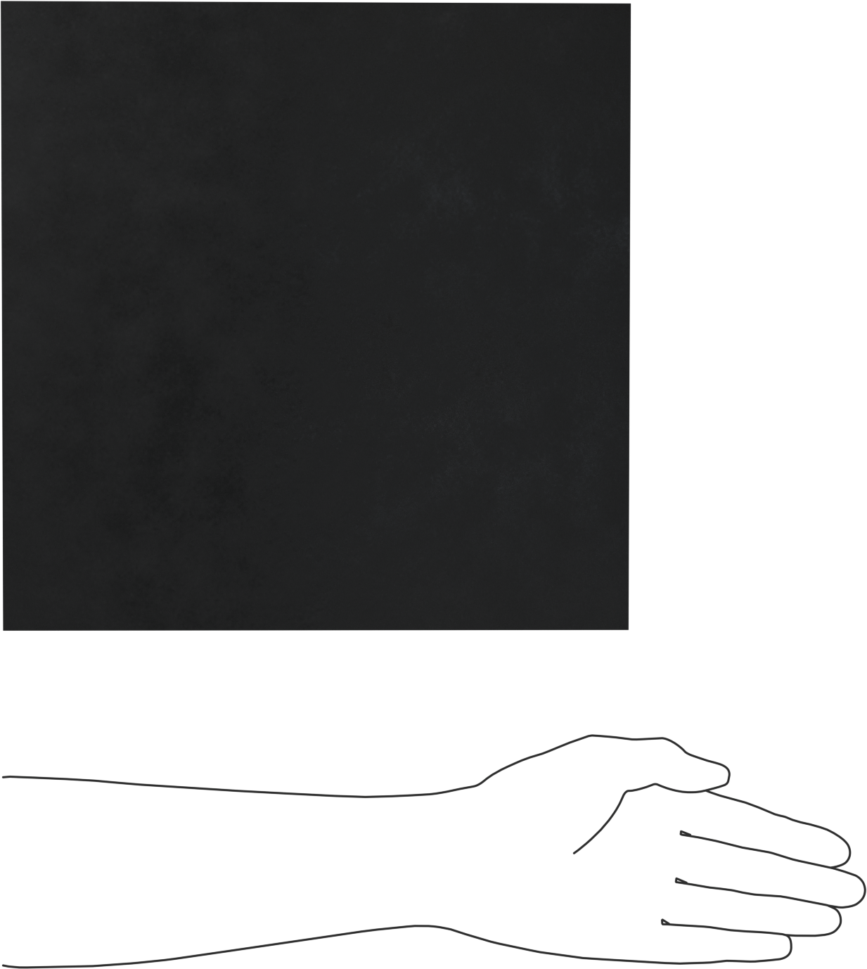 Yüksek Sıcaklık Yağa Dayanıklı Buna-N Kauçuk, Yapışkan Sırtlı Levha, 12“ Genişlik x 12” Uzunluk, 1/16" Kalınlık