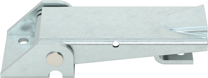 Ayarlanabilir Tutamaklı Çekme Mandalı, Çinko Kaplı Çelik, 3-1/8“ Uzunluk x 1-1/8” Genişlik