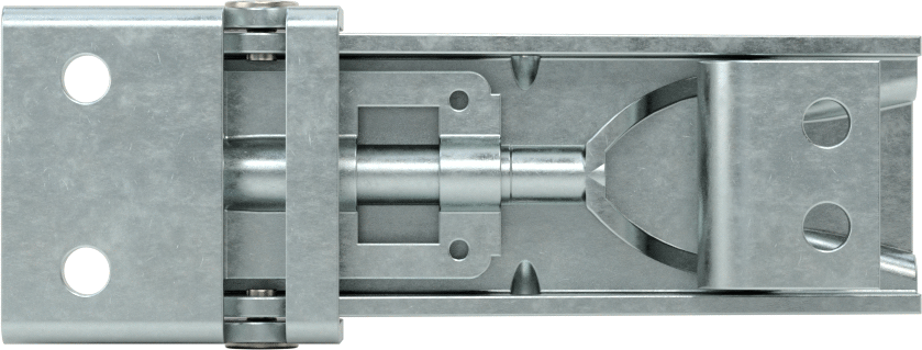 Ayarlanabilir Tutamaklı Çekme Mandalı, Çinko Kaplı Çelik, 3-1/8“ Uzunluk x 1-1/8” Genişlik