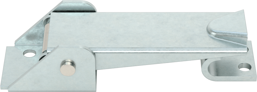 Ayarlanabilir Tutamaklı Çekme Mandalı, Çinko Kaplı Çelik, 4-1/4“ Uzunluk x 1-5/16” Genişlik