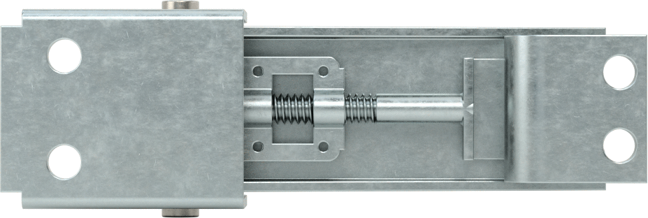 Ayarlanabilir Tutamaklı Çekme Mandalı, Çinko Kaplı Çelik, 4-1/4“ Uzunluk x 1-5/16” Genişlik
