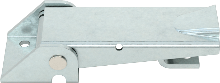 Ayarlanabilir Tutamaklı Çekme Mandalı, Çinko Kaplı Çelik, 3-1/16“ Uzunluk x 1-1/8” Genişlik, 200 lb. Kapasite