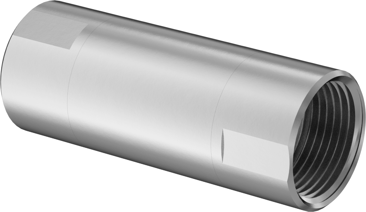 Floroelastomer Pistonlu 316 Paslanmaz Çelik Çek Valf, Lastik Yaylı Piston ile, 1 NPT Dişi