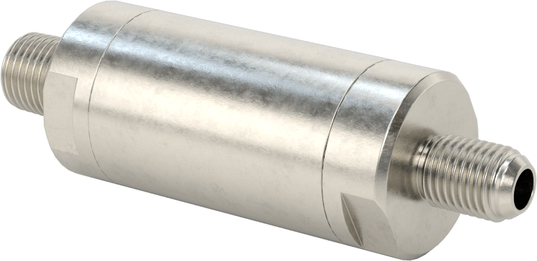 Floroelastomer Pistonlu 316 Paslanmaz Çelik Çek Valf, Yaylı, 7/16"-20 UN/UNF (JIC) x 1/4 NPT Erkek