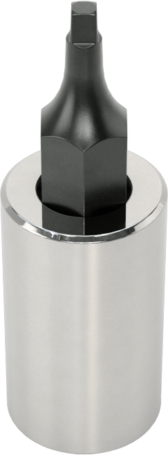 Kare Uçlu Soket, 1/4" Kare Tahrik, 0 Numaralı Boyut, 1-1/2" Toplam Uzunluk