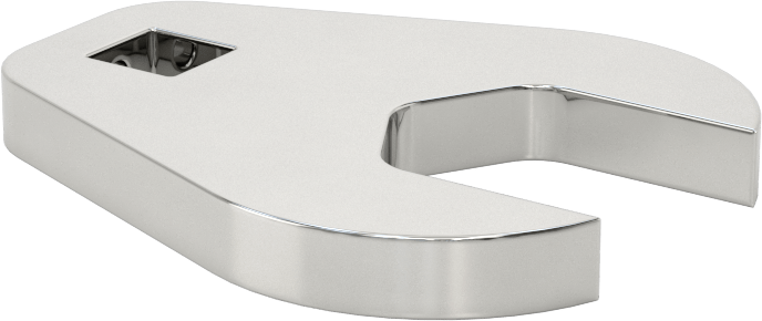Anahtar Başlığı, 1/2" Kare Tahrik, 32 mm Boyut, 3-5/16" Toplam Uzunluk
