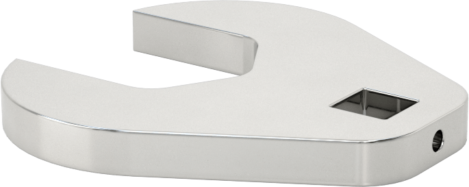 Anahtar Başlığı, 1/2" Kare Tahrik, 38 mm Boyut, 3-7/16" Toplam Uzunluk