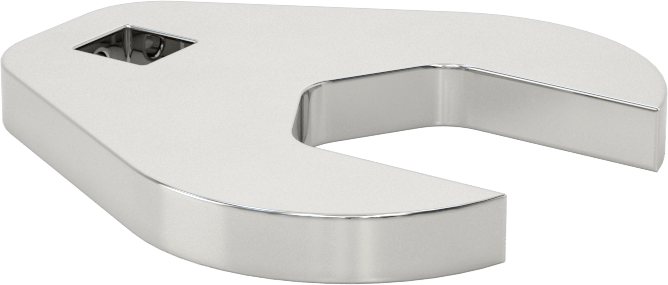 Anahtar Başlığı, 1/2" Kare Tahrik, 38 mm Boyut, 3-7/16" Toplam Uzunluk