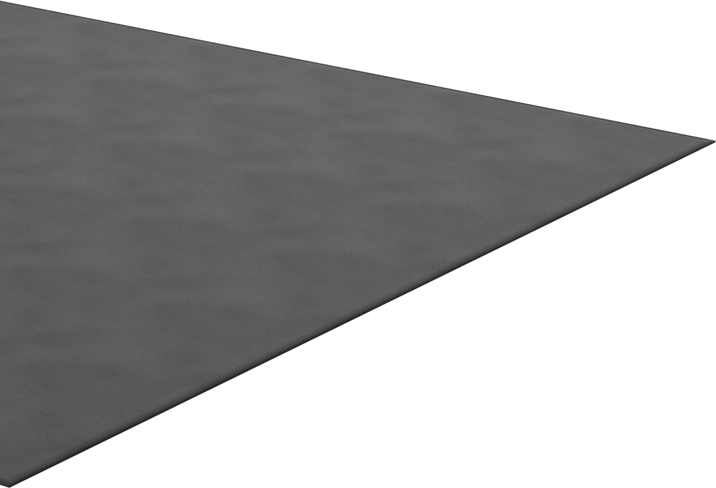 Yağa Dayanıklı Epiklorohidrin Köpük Levha, 1/16" Kalınlık, 38" x 48"
