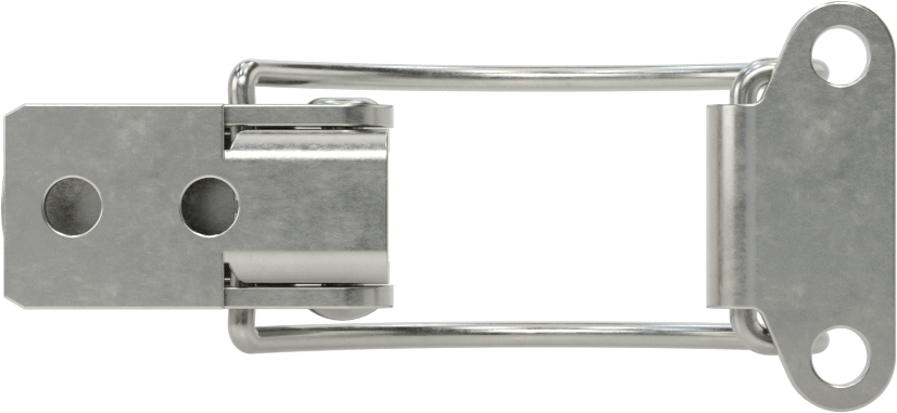 Çekme Mandalı, Vida ile Sabitleme, 304 Paslanmaz Çelik, 2-5/8“ Uzunluk x 1-3/16”