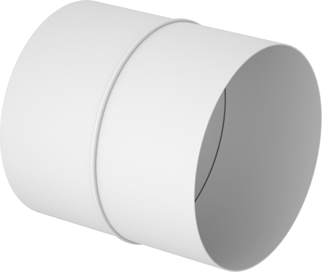 Kanal Boyutu 4 Spiral Kanal için PVC Kaplı Çelik Erkek Konektör