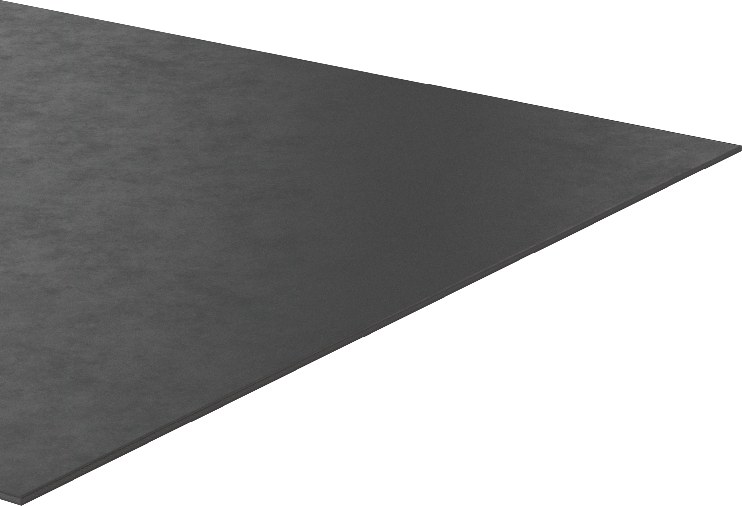 Kumaş Takviyeli Yağa Dayanıklı Buna-N Kauçuk Levha, 48" Genişlik, 1/4" Kalınlık