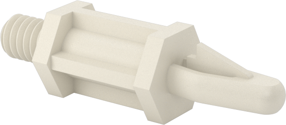 Erkek Dişli Geçmeli Ayırıcılar, 1/2" Uzunluk