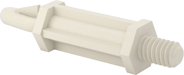 Erkek Dişli Geçmeli Ayırıcılar, 3/4" Uzunluk