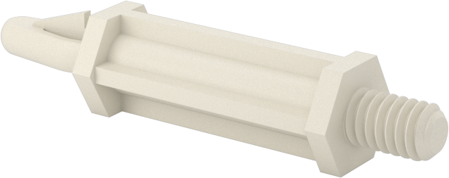 Erkek Dişli Geçmeli Ayırıcılar, 7/8" Uzunluk