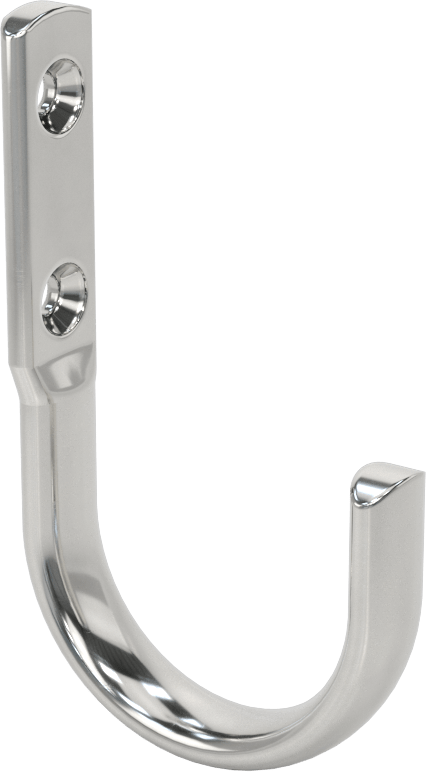 Gıda ve İçecek Asma Kancası, 1/2“ Genişlik x 2-3/4” Yükseklik x 1-3/4" Toplam Derinlik