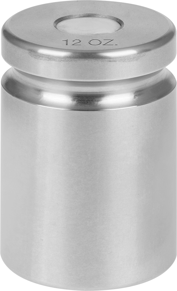 12 oz. Ticari Kullanım İçin Yasal Test Ağırlığı