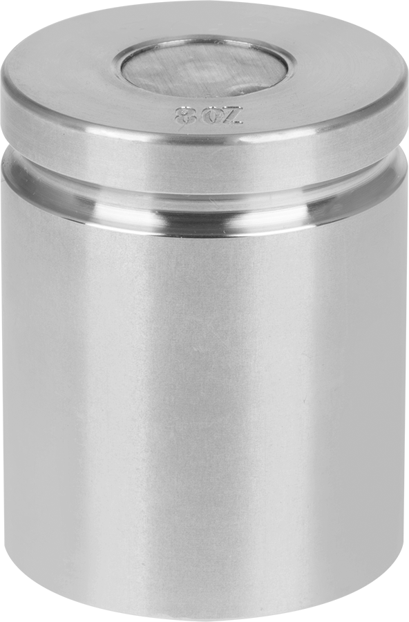 8 oz. Ticari Kullanım için Onaylı Test Ağırlığı