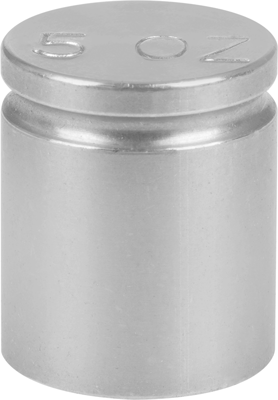 1/2 oz. Ticari Kullanım İçin Yasal Test Ağırlığı
