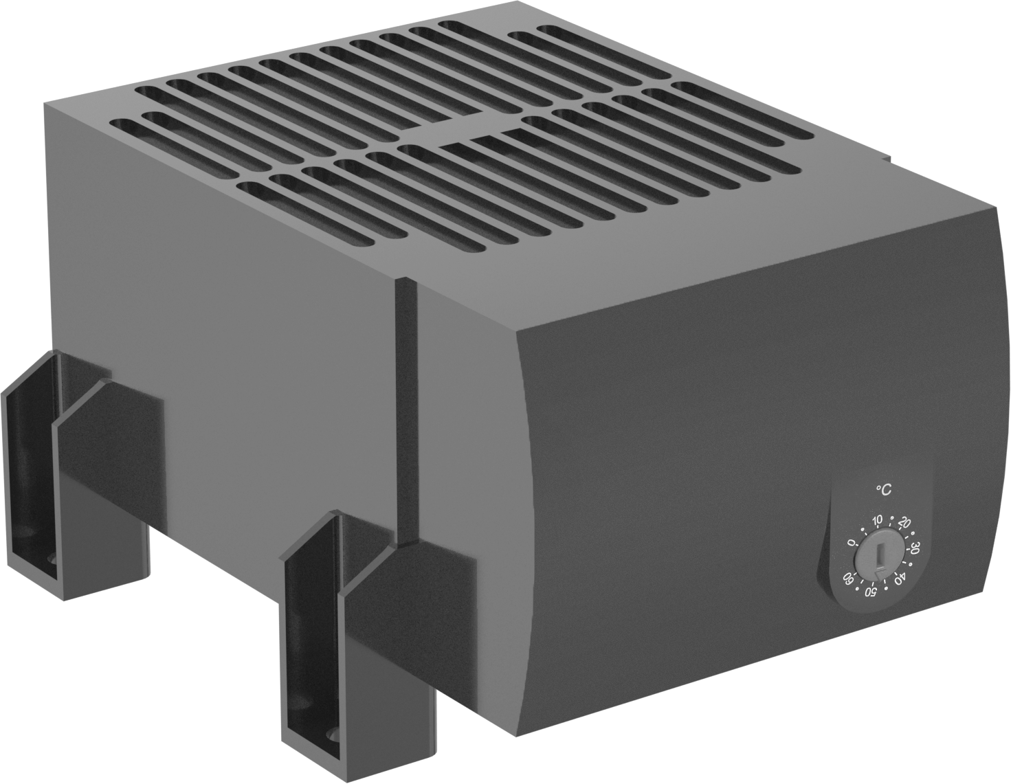 Muhafaza Alan Isıtıcısı, Ayarlanabilir. Termostat, 240V AC, 3200 Btu/hr.