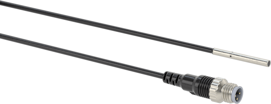 Minyatür DC Metal Nesne Yakınlık Anahtarı, Paslanmaz Çelik, Yıkama, 3 Kutuplu M8 Fiş, 0,8 mm Mesafe, 1 Kapalı, PNP