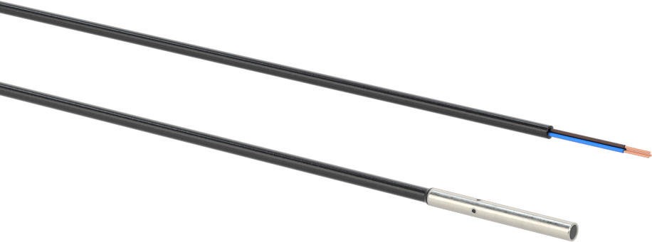 Minyatür DC Metal Nesne Yakınlık Anahtarı, Paslanmaz Çelik, Kablo Uçlu Gömme, 0,8 mm Mesafe, 1 Kapalı, NPN