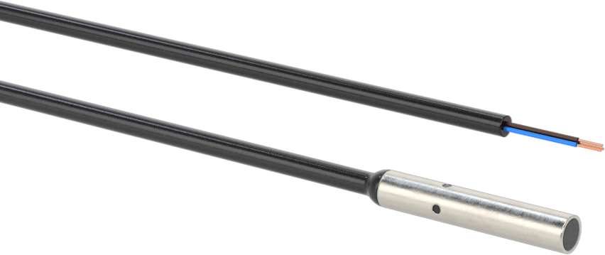 Minyatür DC Metal Nesne Yakınlık Anahtarı, Paslanmaz Çelik, Kablo Uçlu Gömme, 2 mm Mesafe, 1 Kapalı, NPN
