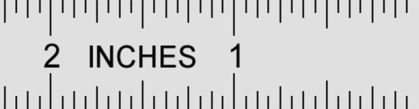 Inch, Right to Left