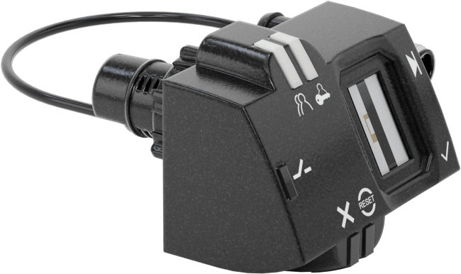 Fingerprint Scanner, with 3-Pole Micro M12 Plug, Momentary