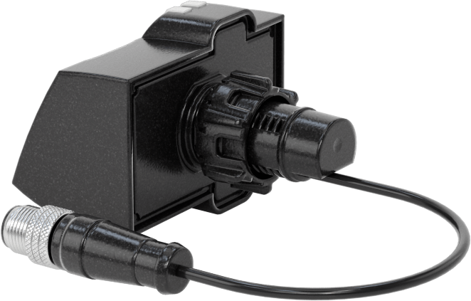 Fingerprint Scanner, with 3-Pole Micro M12 Plug, Momentary