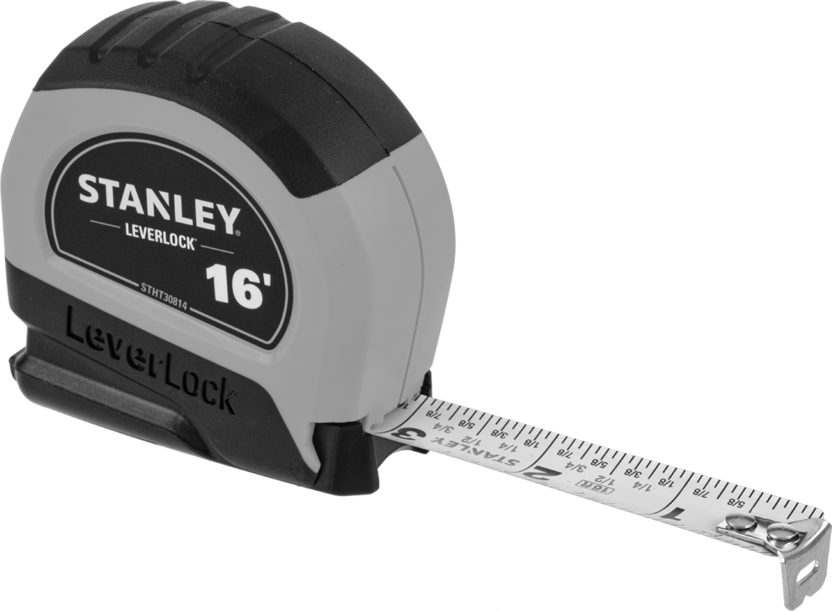 Stanley Leverlock Şerit Metre, Model Stht30814, 16 Fit Uzunluk