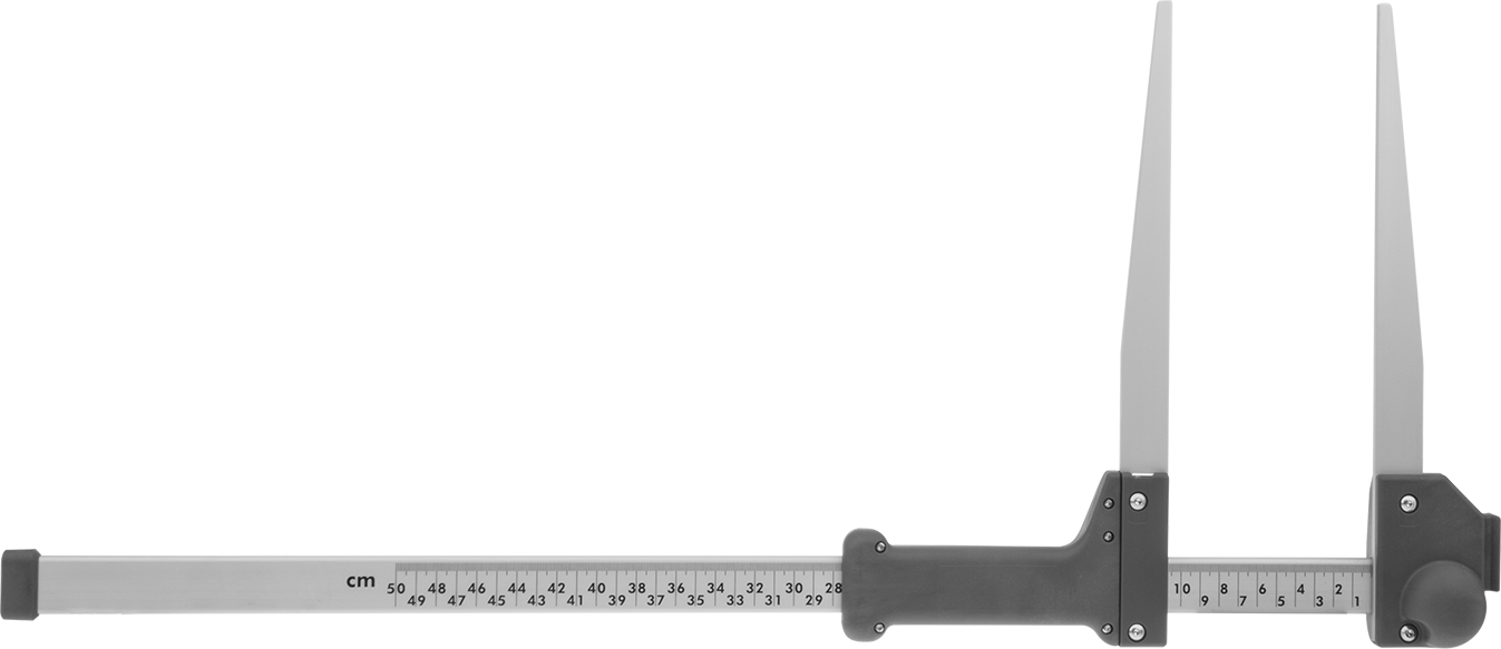 Büyük İş Sürgülü Cetvel Kaliperi, 0 cm ila 50 cm Ölçüm Aralığı