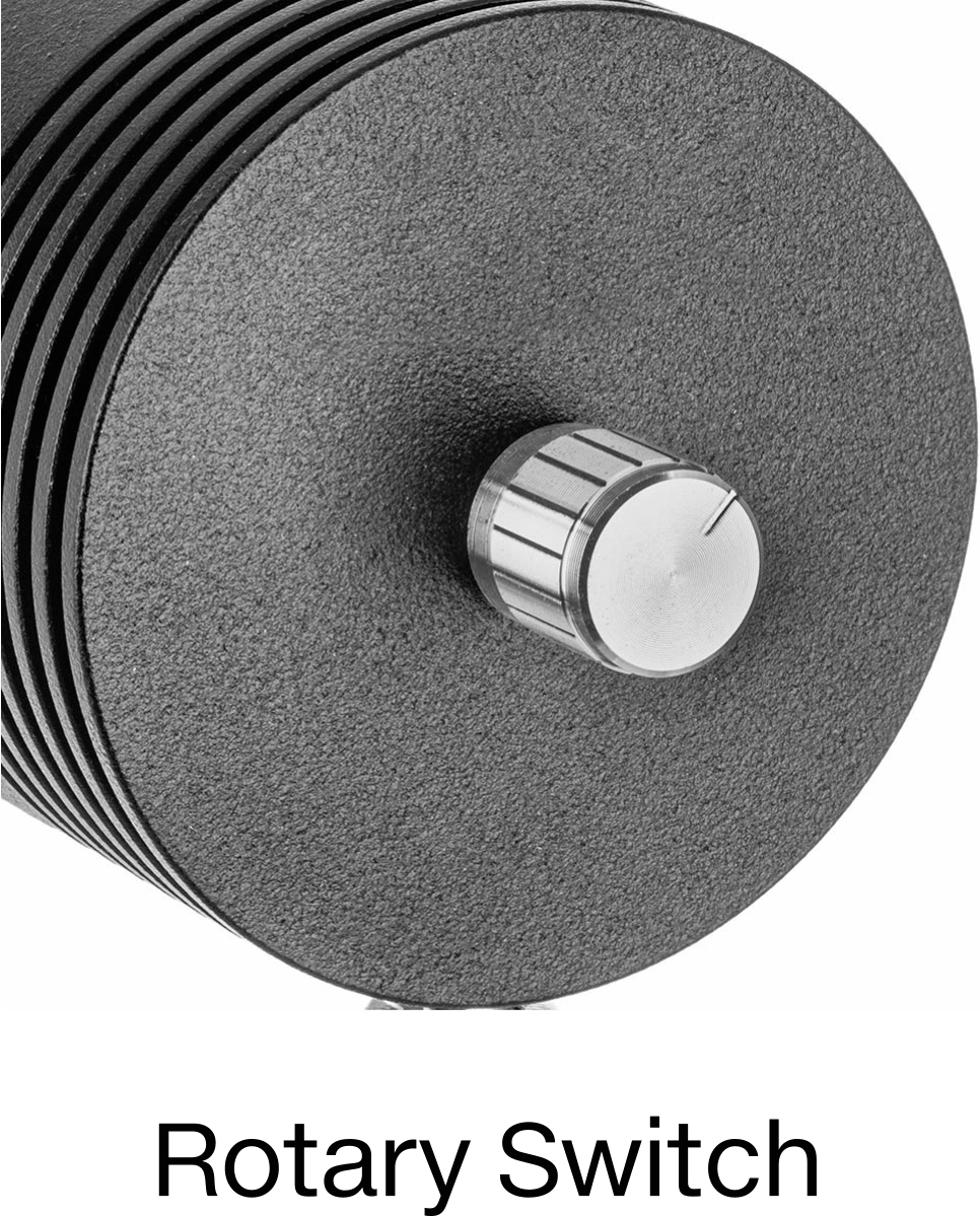 Her Yöne Çalışma İstasyonu Işığı, Ağırlıklı Taban Montajı, 24" Kol Uzanma Mesafesi, 450 Lumens