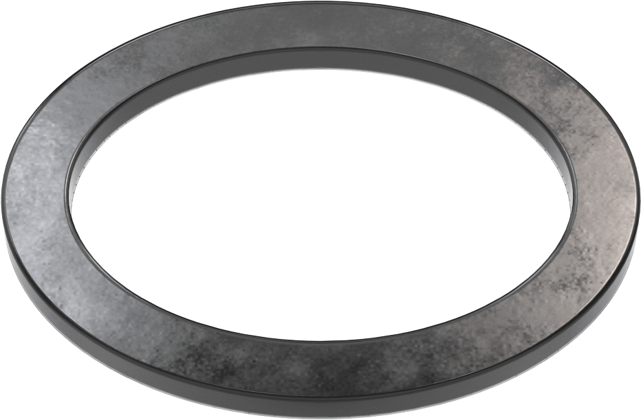 Yüksek Sıcaklık EPDM Kazan Contası, Oval, 2-3/4“ Yükseklik x 3-3/4” İç Genişlik, 1/2" Genişlik