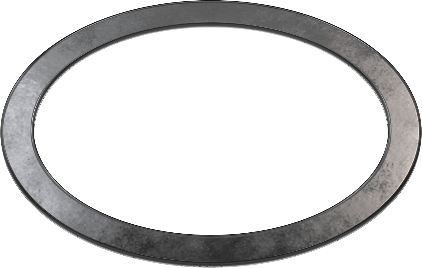 Yüksek Sıcaklık EPDM Kazan Contası, Oval, 30,5 cm Yükseklik x 40,6 cm İç Genişlik, 1-1/2" Conta Genişliği