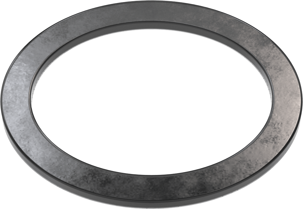 Yüksek Sıcaklık EPDM Kazan Contası, Oval, 4“ Yüksekliğinde x 5” Genişliğinde İç, 5/8" Conta Genişliği