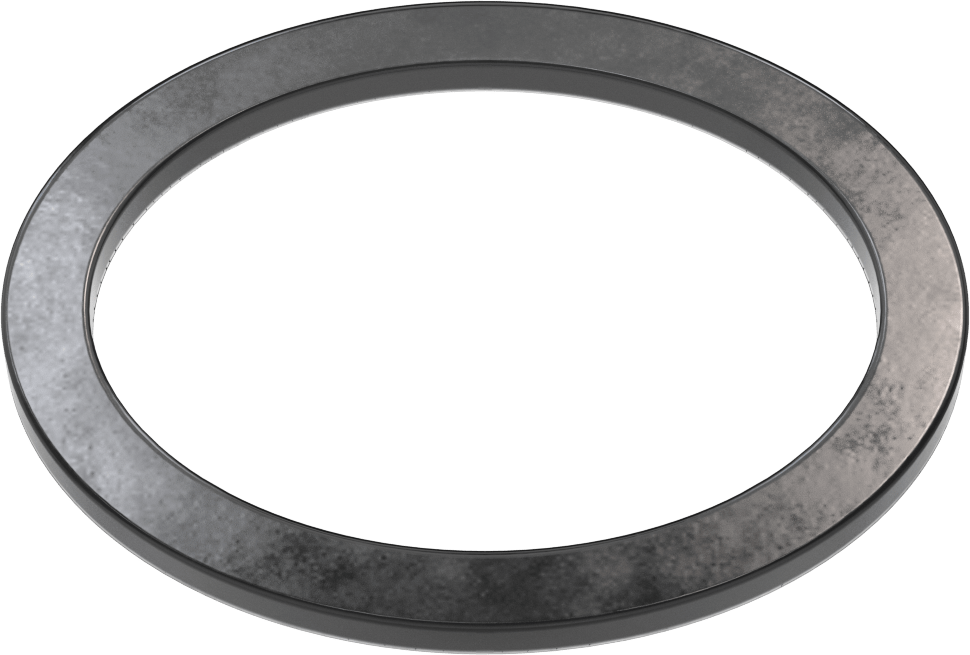 Yüksek Sıcaklık EPDM Kazan Contası, Oval, 3-1/2" İç Yükseklik, 1/2" Conta Genişliği