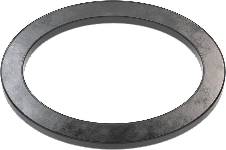 Yüksek Sıcaklık EPDM Kazan Contası, Oval, 3" İç Yükseklik, 1/2" Conta Genişliği