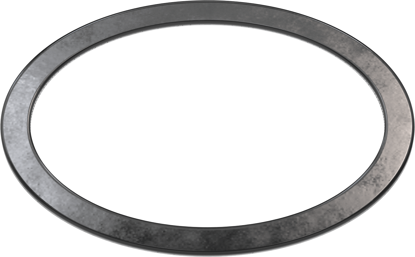 Yüksek Sıcaklık EPDM Kazan Contası, Oval, 11" İç Yükseklik, 15" İç Genişlik
