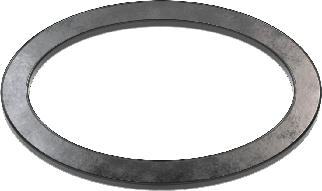 Yüksek Sıcaklık EPDM Kazan Contası, Oval, 4“ Yükseklik x 6” Genişlik İç, 5/8" Conta Genişliği