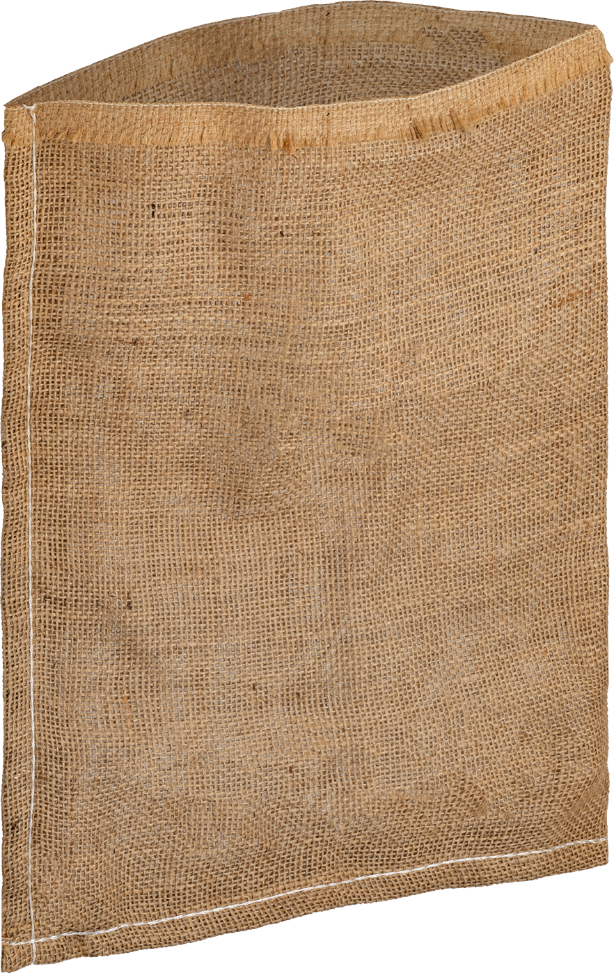 Çuval Bezi Açık Üstlü Torbalar, 10 oz./Lin. Yard, 8" Genişlik, 12" Yükseklik