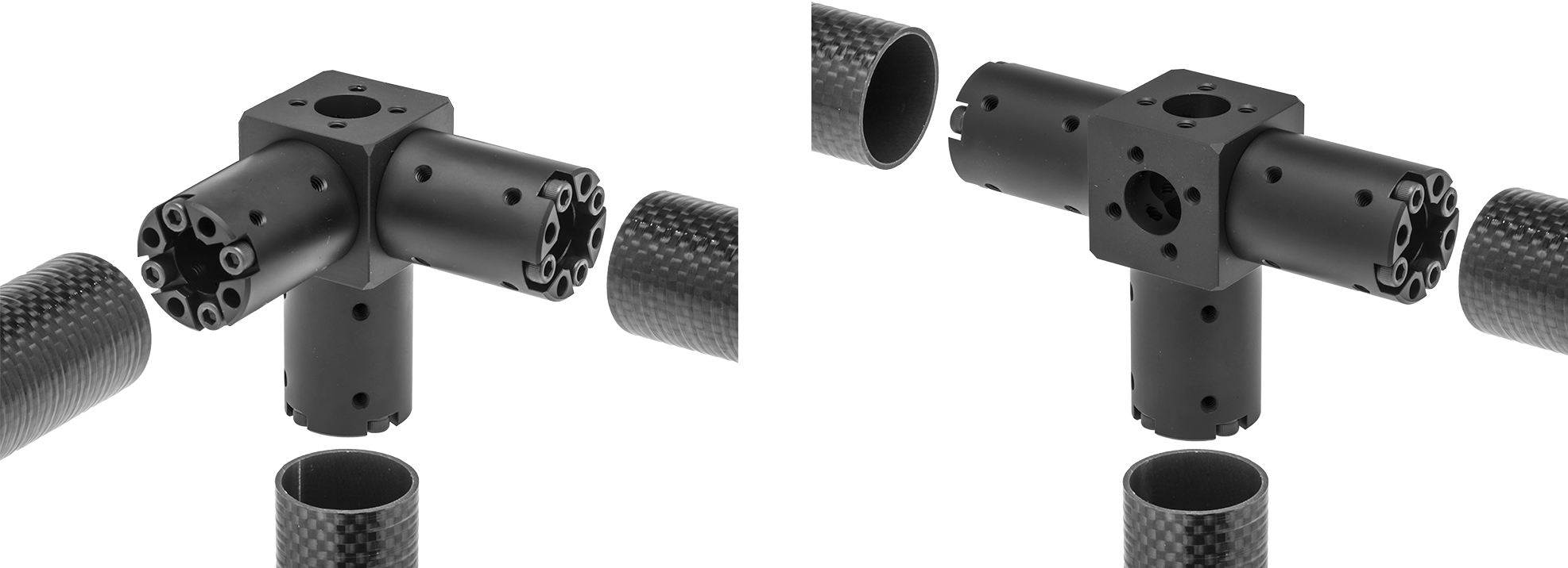 Three-Way 90° Elbow or Tee
