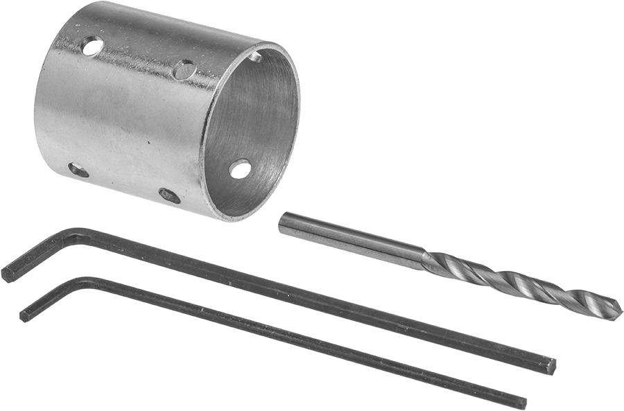 1-1/2" Ray İç Çapı Karbon Fiber Kayar Çerçeve için Delik Açma Jig