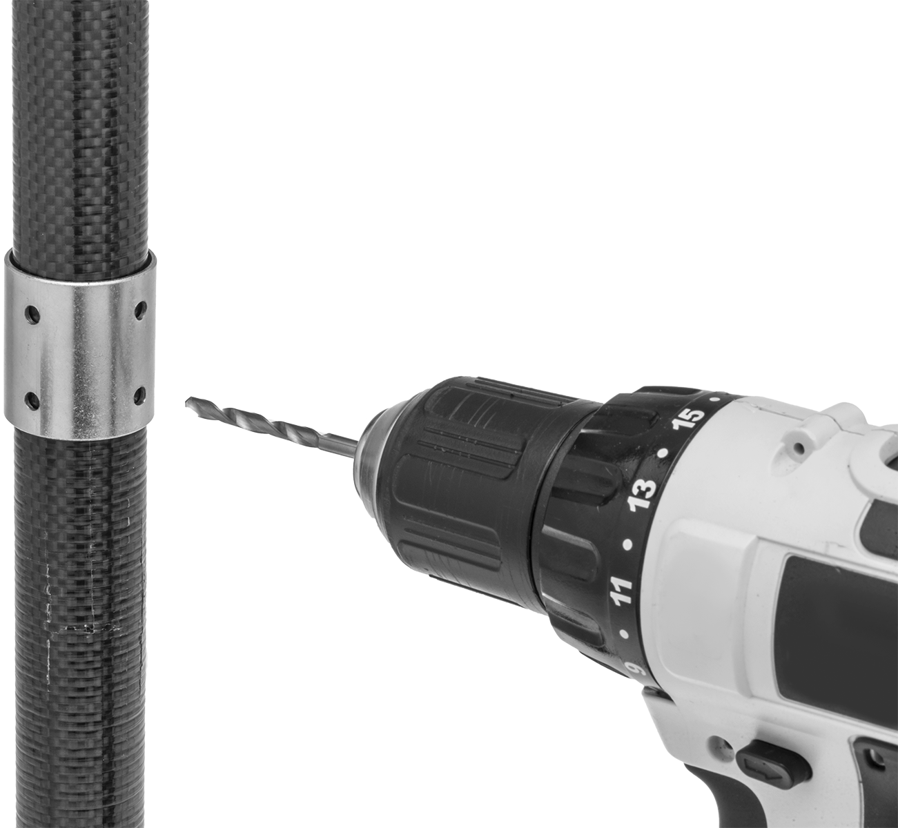1-1/2" Ray İç Çapı Karbon Fiber Kayar Çerçeve için Delik Açma Jig