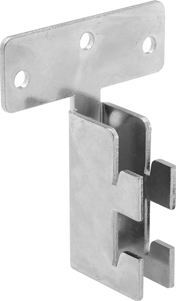 Hızlı Montajlı Asma Braketi, 3“ Yükseklik x 2-1/2” Genişlik x 1-3/8" Derinlik